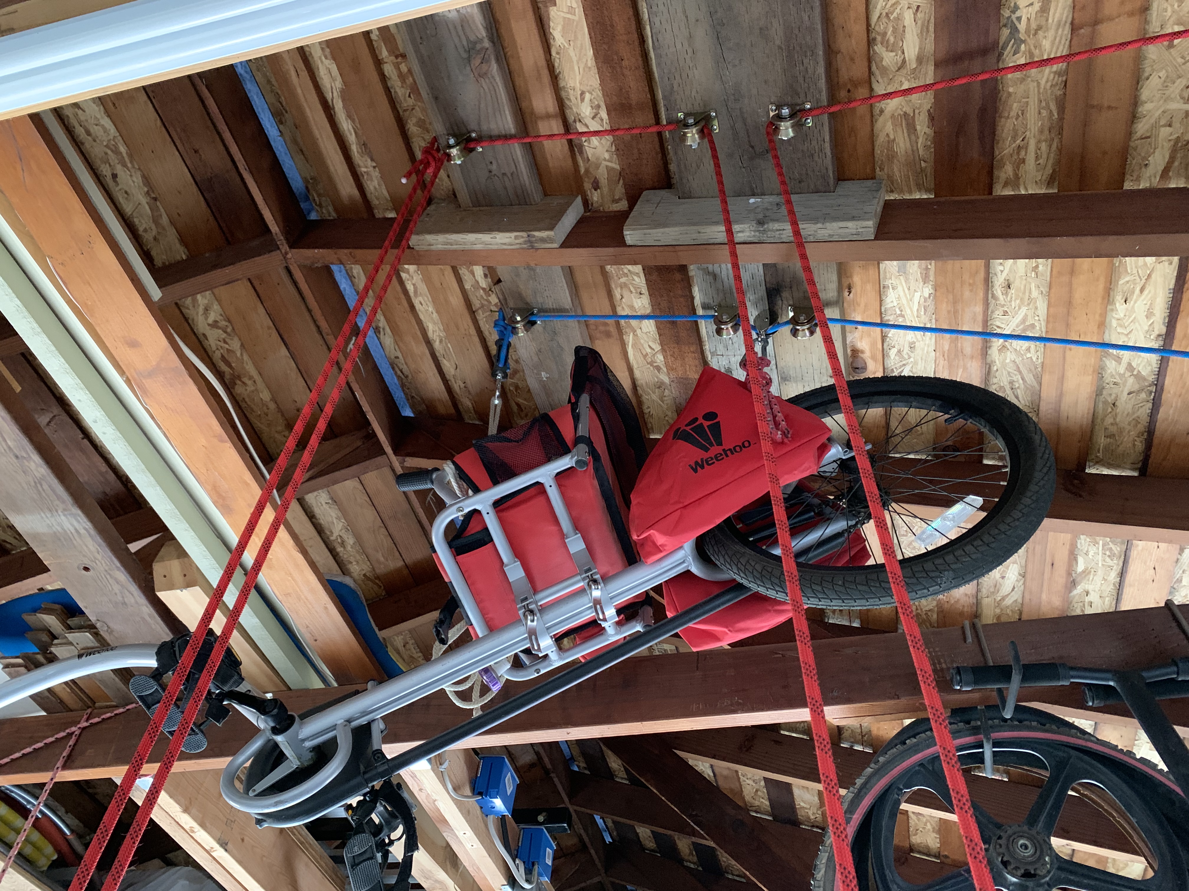 Diy bike online hoist