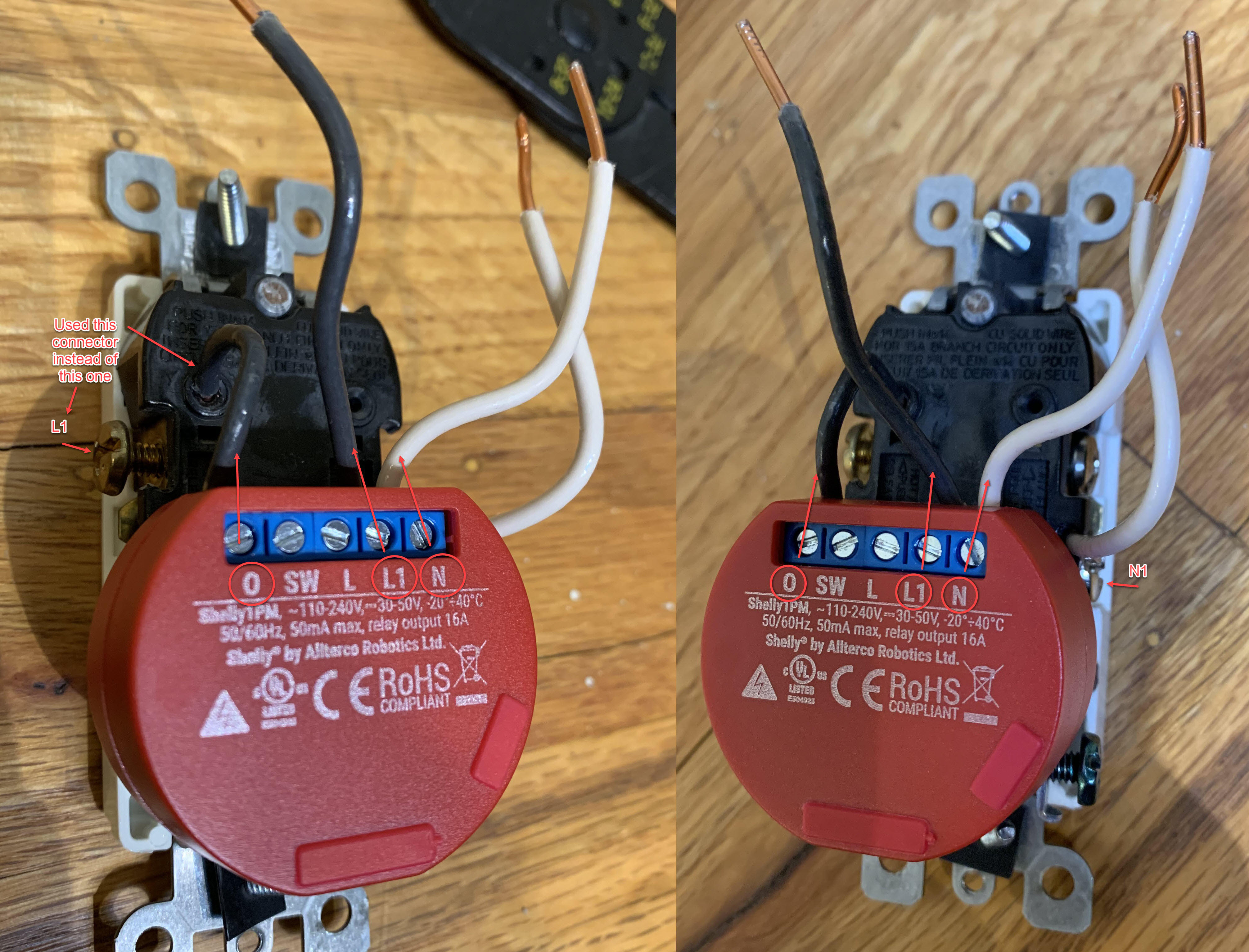 Trying to install Shelly 1PM install on a 4-way switch, a little confused :  r/ShellyUSA